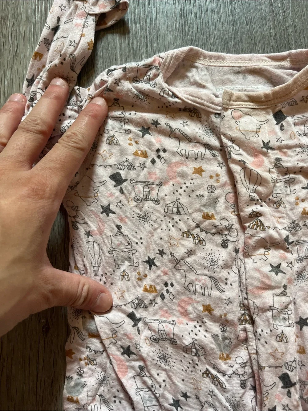 Magnetic Me Little Girls Size 0-3 Mo Princess PJs